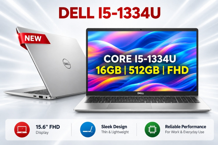 Dell Core i5 là lựa chọn thực dụng cho học tập và lập trình hằng ngày