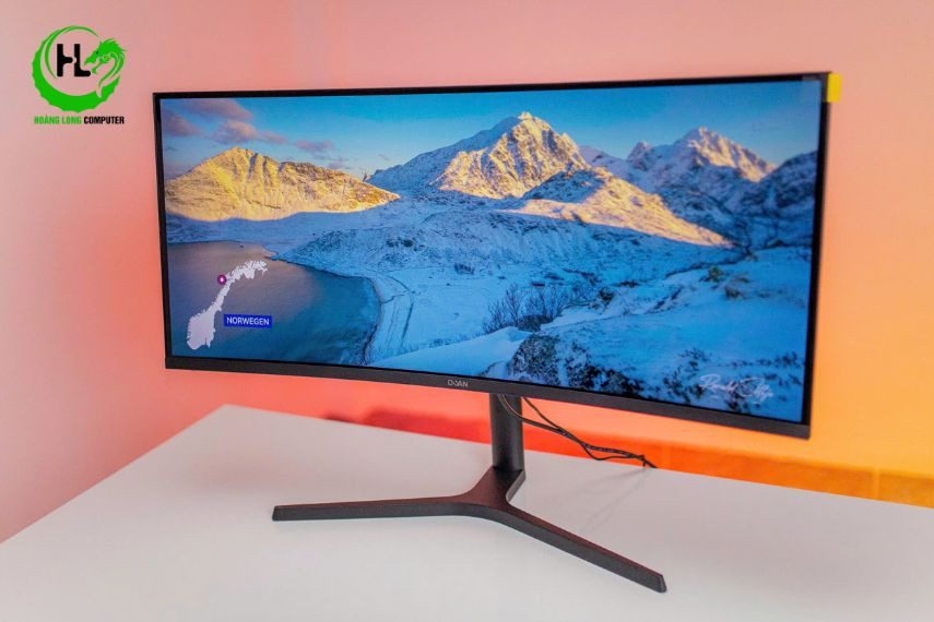 Màn hình 120Hz Cong Duan DT-U3425W Black