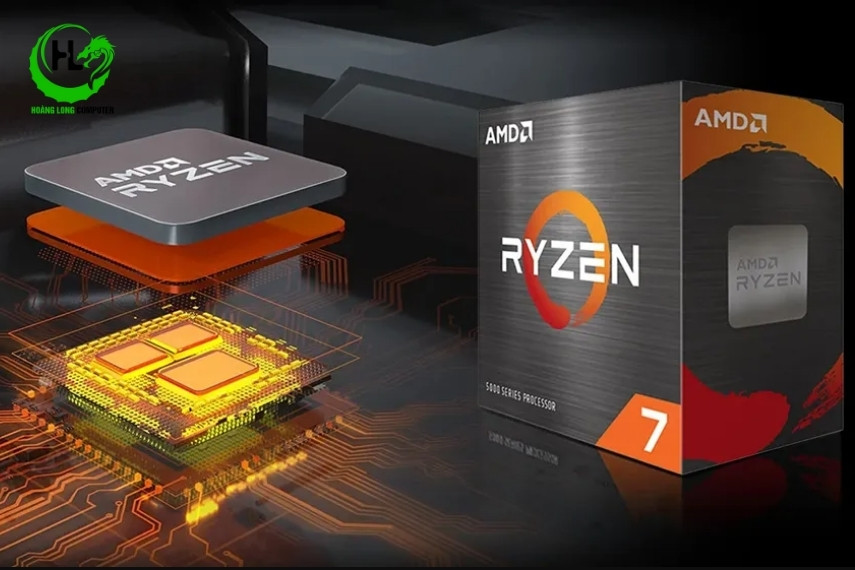 bộ vi xử lý Ryzen 7 xử lý đa nhiệm