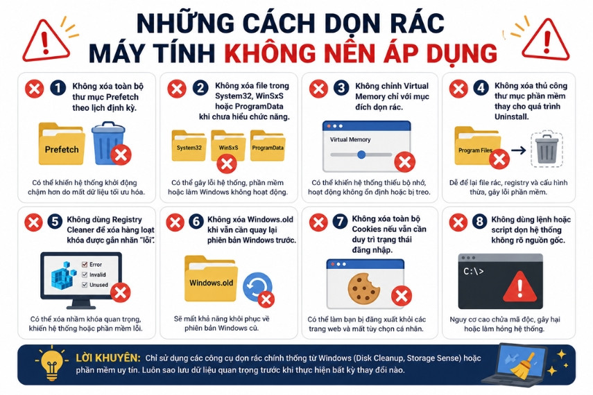 nhung-cach-don-rac-may-tinh-khong-nen-ap-dung