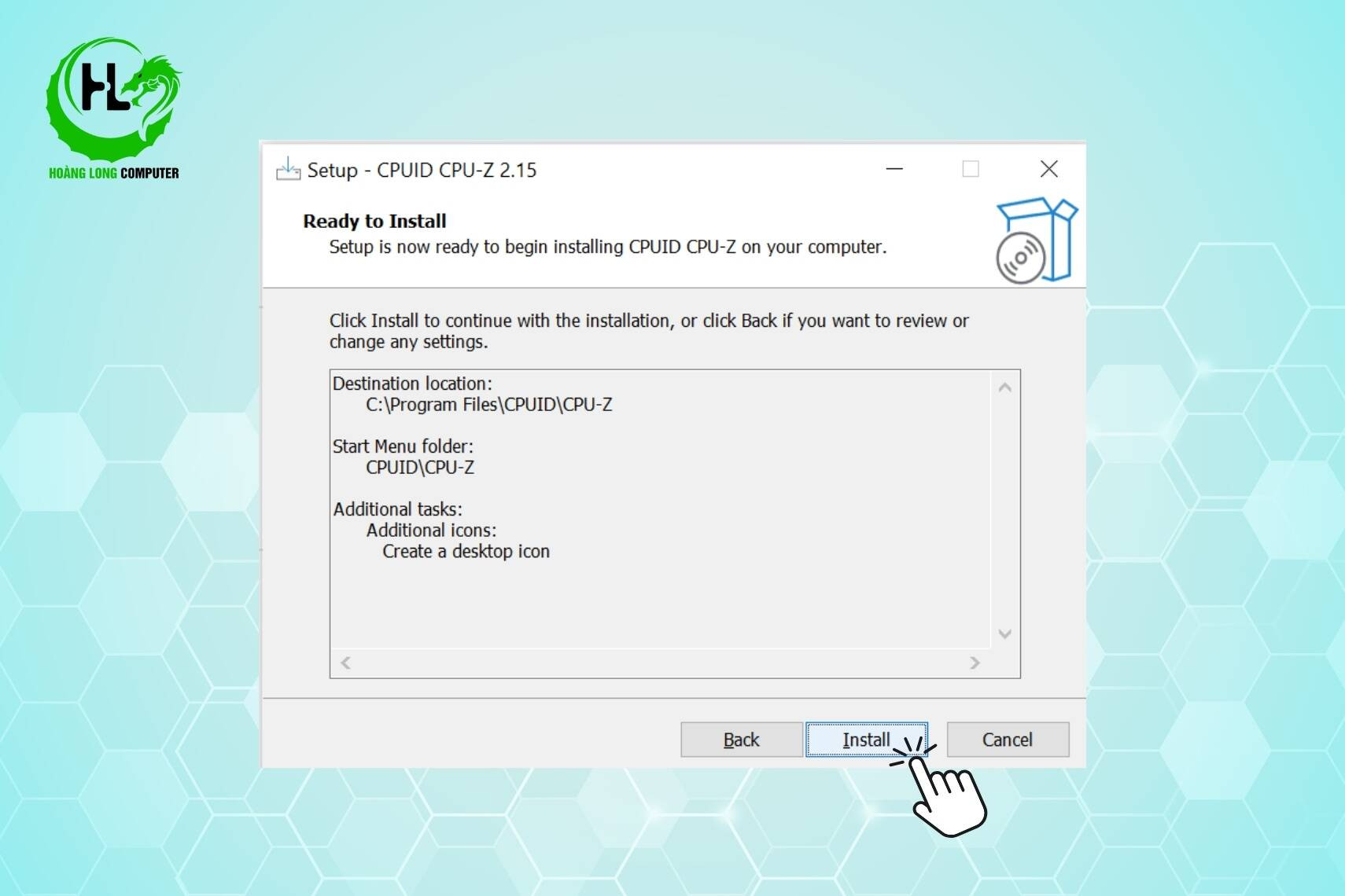 cài CPU Z