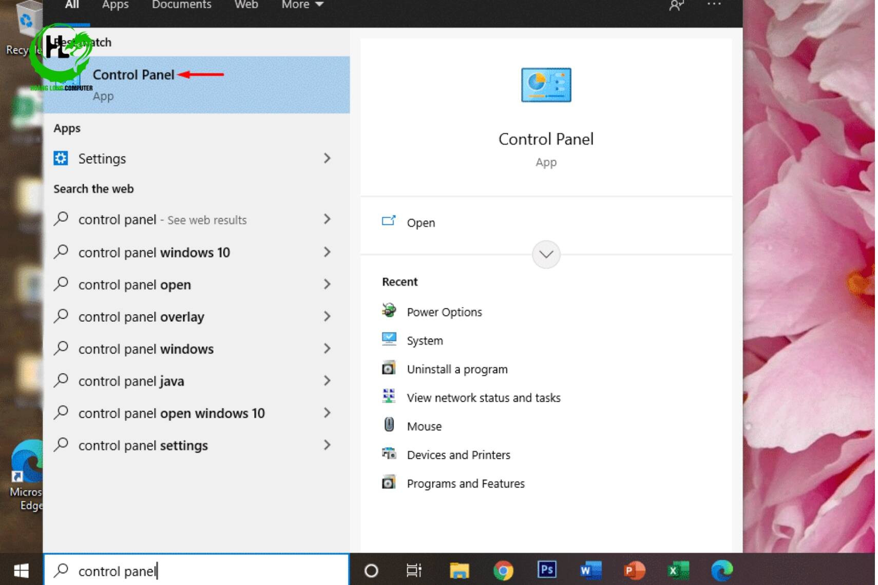 Control Panel