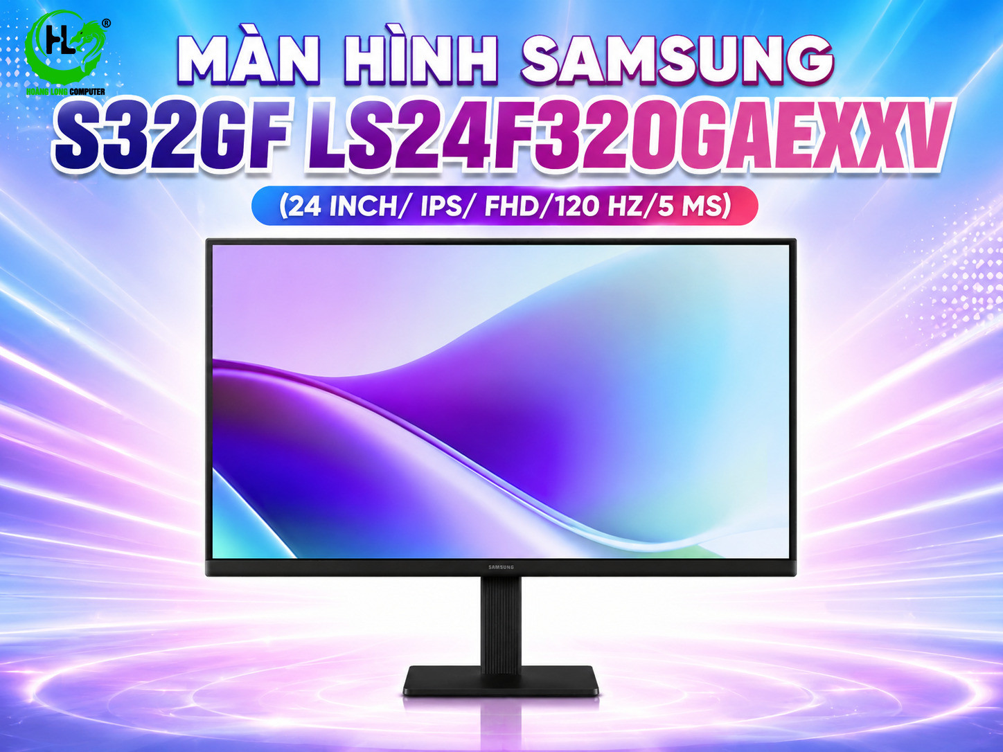 Màn Hình SAMSUNG S32GF LS24F320GAEXXV 24 Inch Nâng Tầm Trải Nghiệm Làm Việc Và Giải Trí 