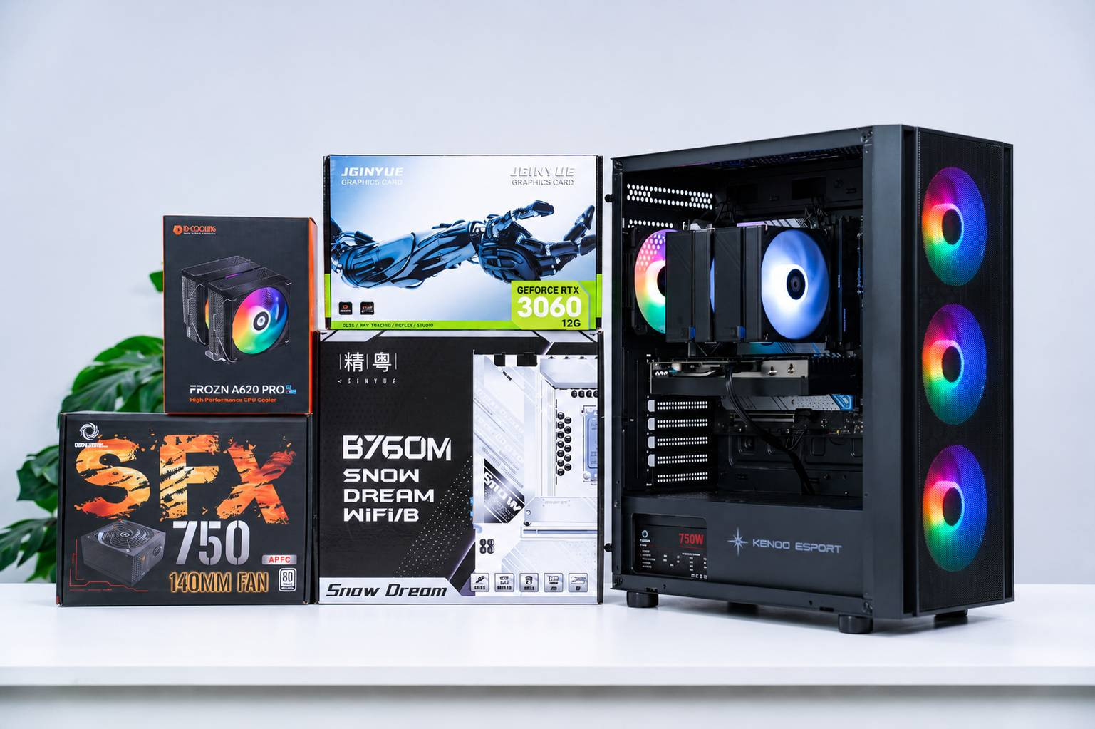 PC I5 14600KF RTX 3060 Chinh Phục Game Đỉnh Đa Nhiệm Mượt Mà 