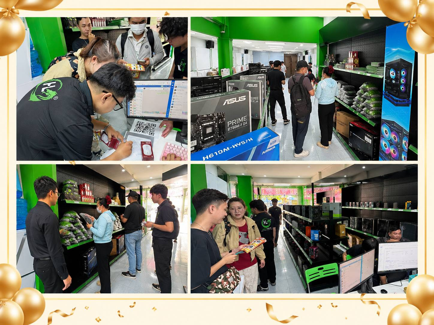 Hoàng Long Computer Khai Trương CS12 Hậu Giang: Cơ Hội Săn Deal Cực Sốc - Nhận Quà Tặng Khủng
