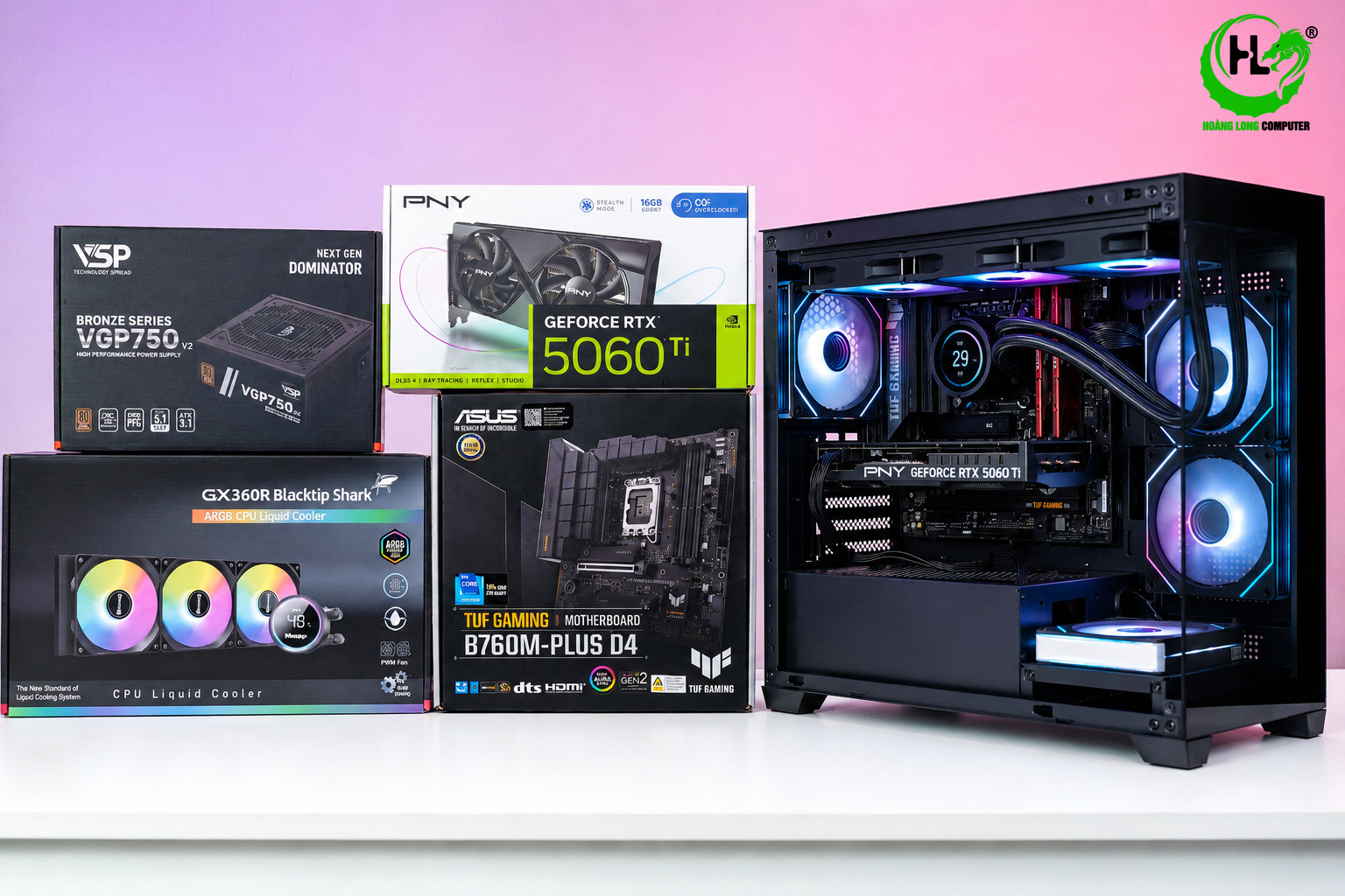 Intel Core Ultra 7 270K Plus RTX 5060 Ti Hiệu Năng Đỉnh Cho Mọi Tác Vụ