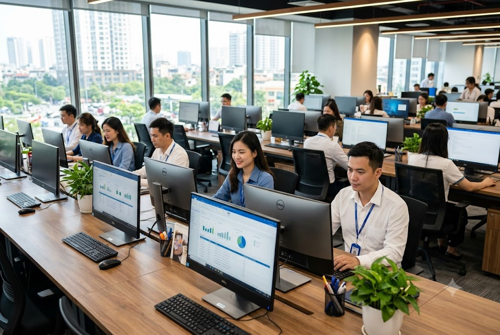 Giải Pháp Máy Tính Dự Án Tập Đoàn Doanh Nghiệp Lớn Toàn Diện
