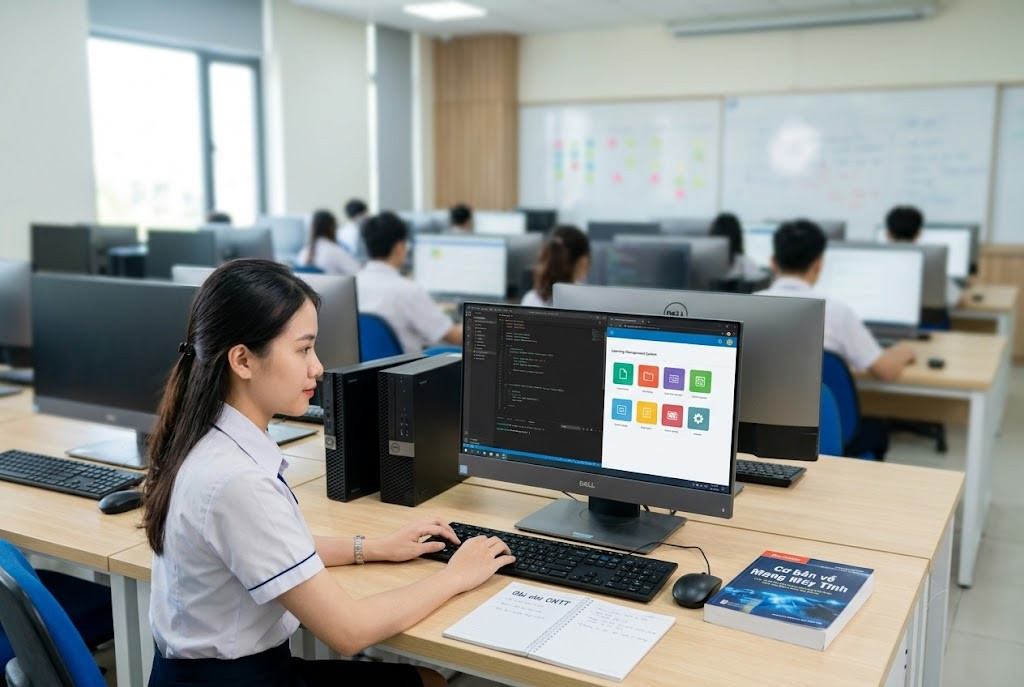 Lắp Đặt Máy Tính Dự Án Cho Trường Học Hệ Thống Giáo Dục