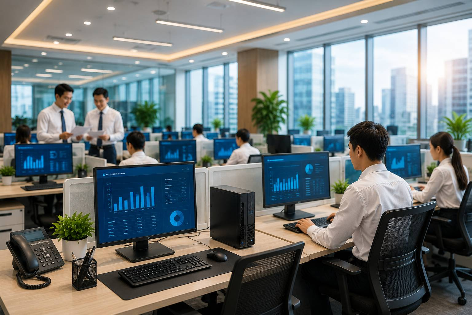 Lắp Đặt Máy Tính Văn Phòng Doanh Nghiệp Trọn Gói Chuẩn 2026