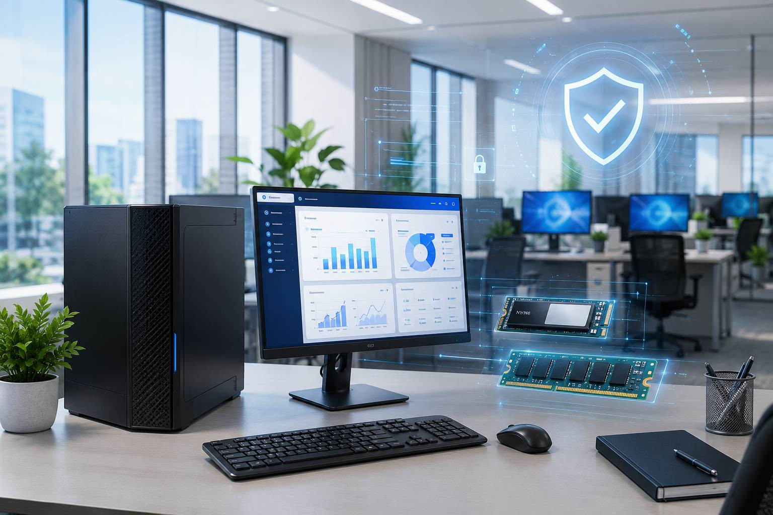 Máy Tính Văn Phòng Tích Hợp Hệ Điều Hành Windows Bản Quyền Giá Tốt