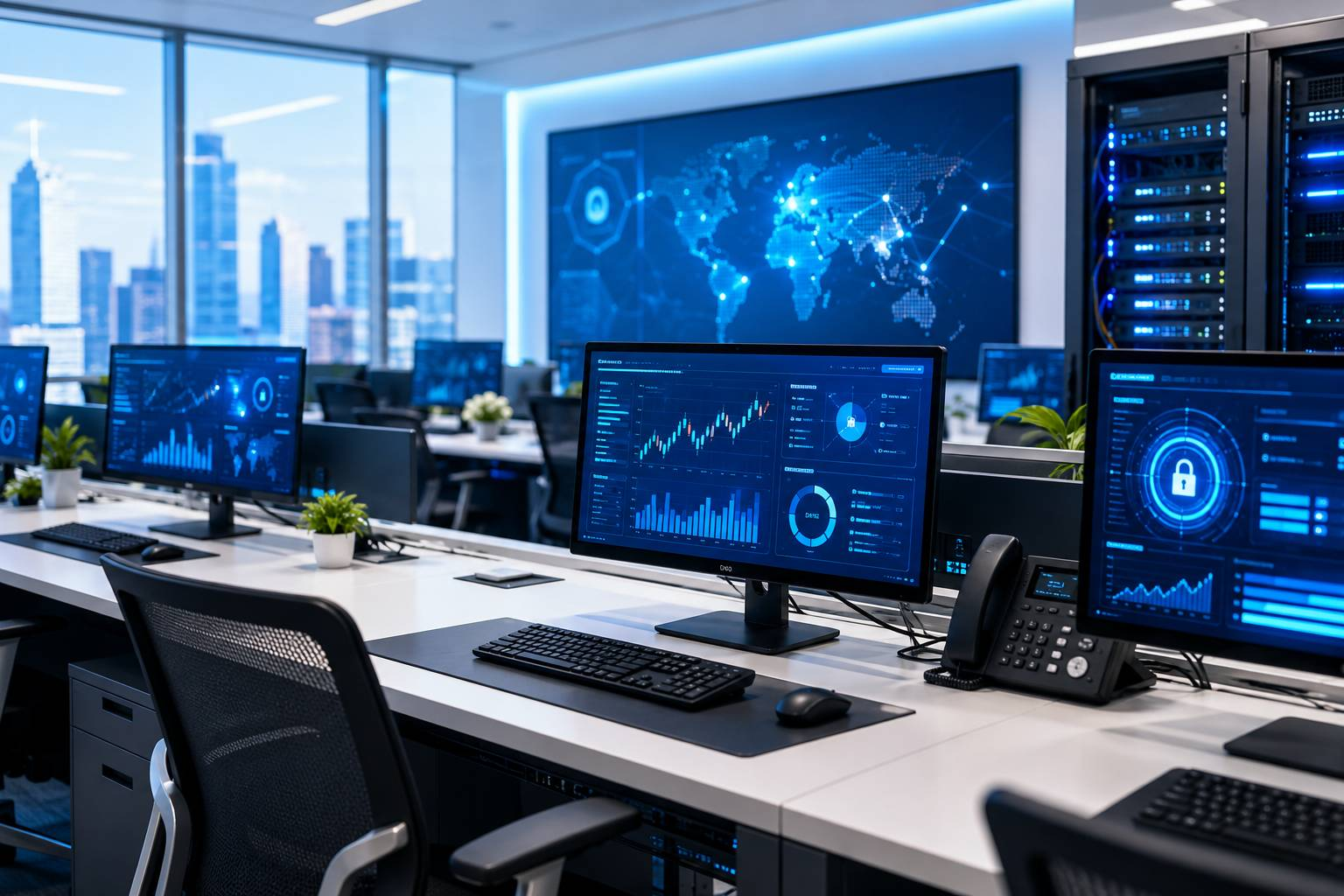 Tư Vấn Lắp Đặt Máy Tính Văn Phòng Cho Khối Doanh Nghiệp Fintech