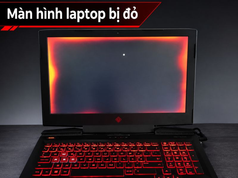 Lỗi màn hình laptop bị đỏ: Nguyên nhân & cách khắc phục