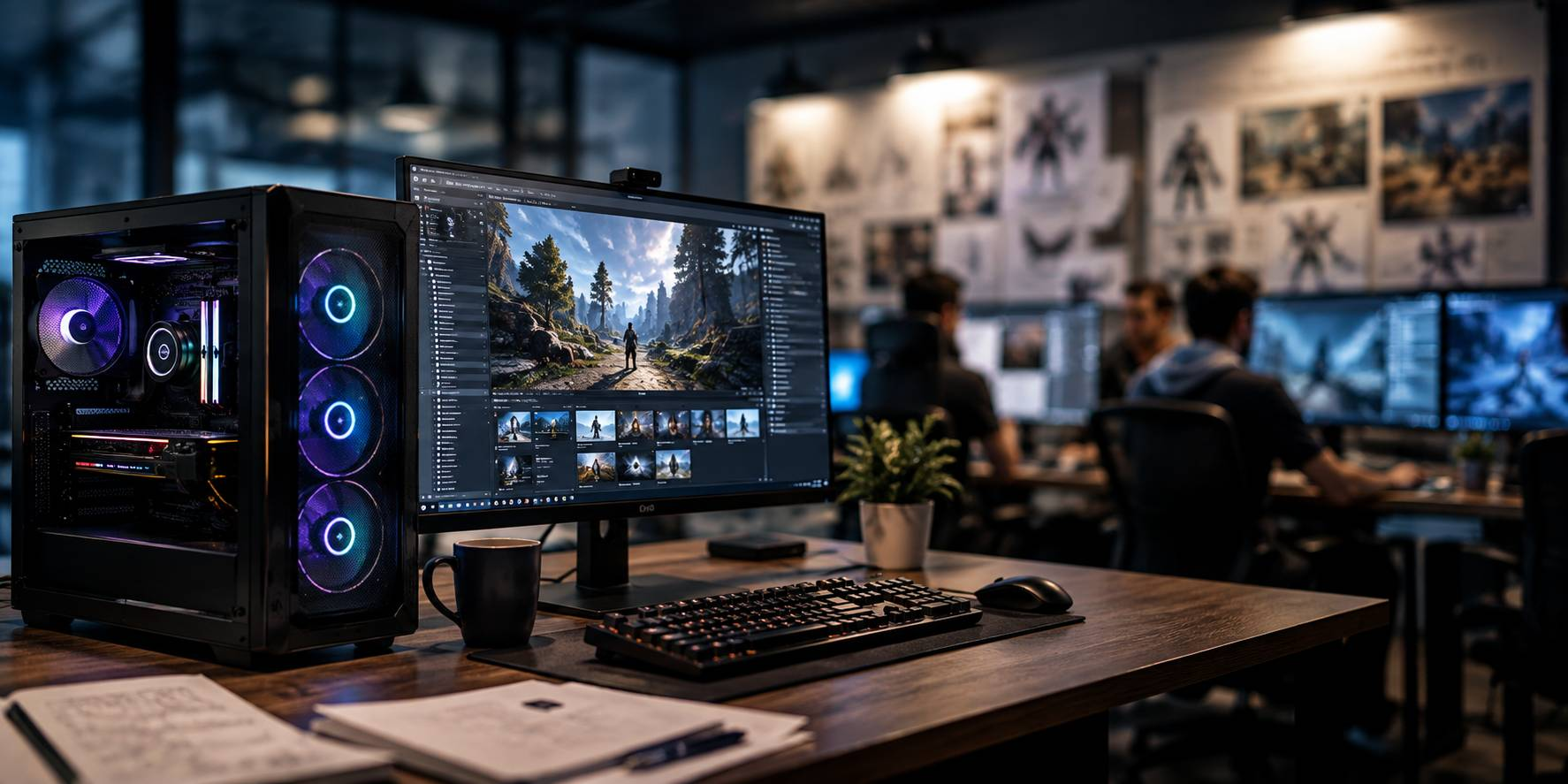 PC Phát Triển Game Tích Hợp Windows 11 Pro Bản Quyền