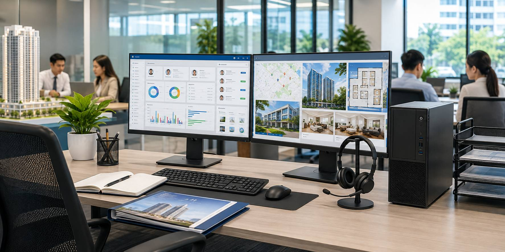 PC Doanh Nghiệp Bất Động Sản Tích Hợp Sẵn Windows 11 Pro