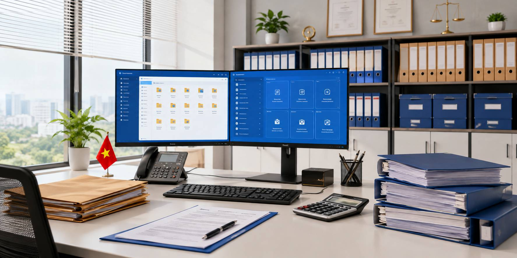 PC Văn Thư Lưu Trữ Tích Hợp Windows 11 Pro: An Tâm Pháp Lý - Làm Việc Hiệu Quả 