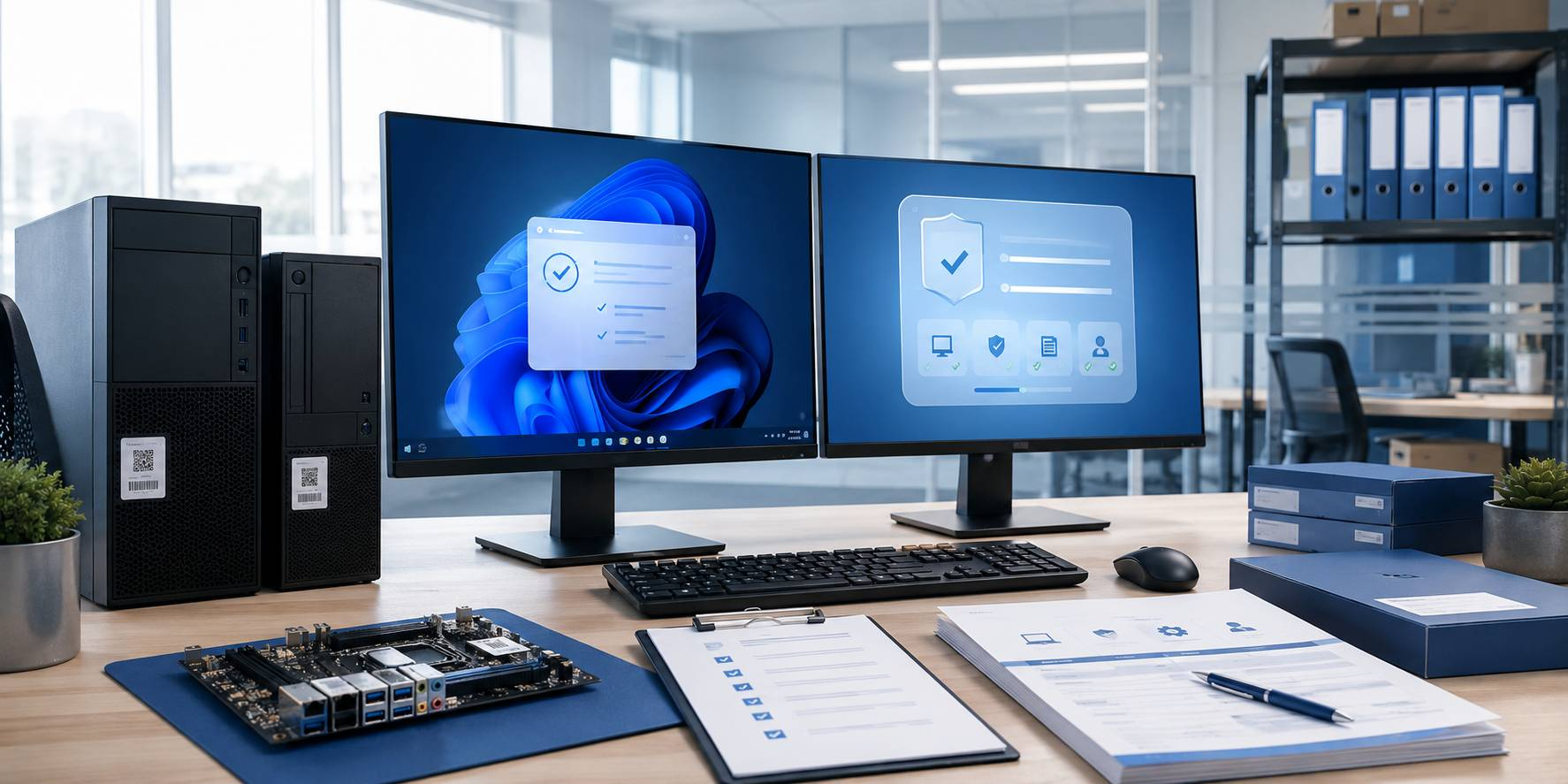 PC Kiểm Soát Nội Bộ Tích Hợp Sẵn Windows 11 Pro Bản Quyền 