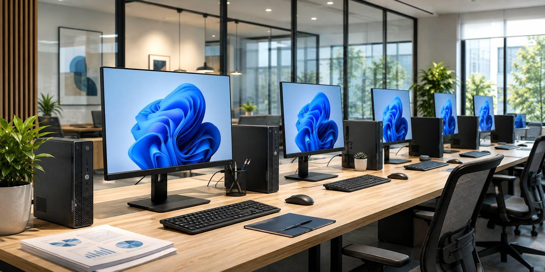 PC Văn Phòng Nhượng Quyền Tích Hợp Sẵn Windows 11 Pro