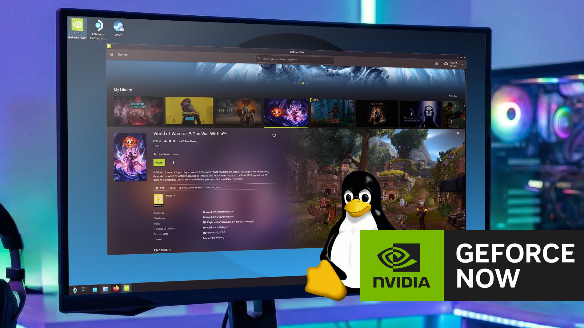 GeForce NOW Ra App Linux Chính Thức Thêm 9 Game Mới