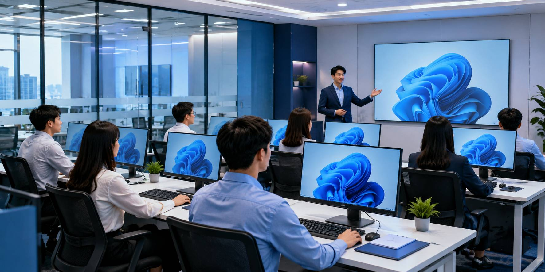 PC Đào Tạo Nội Bộ Tích Hợp Sẵn Windows 11 Pro Bản Quyền
