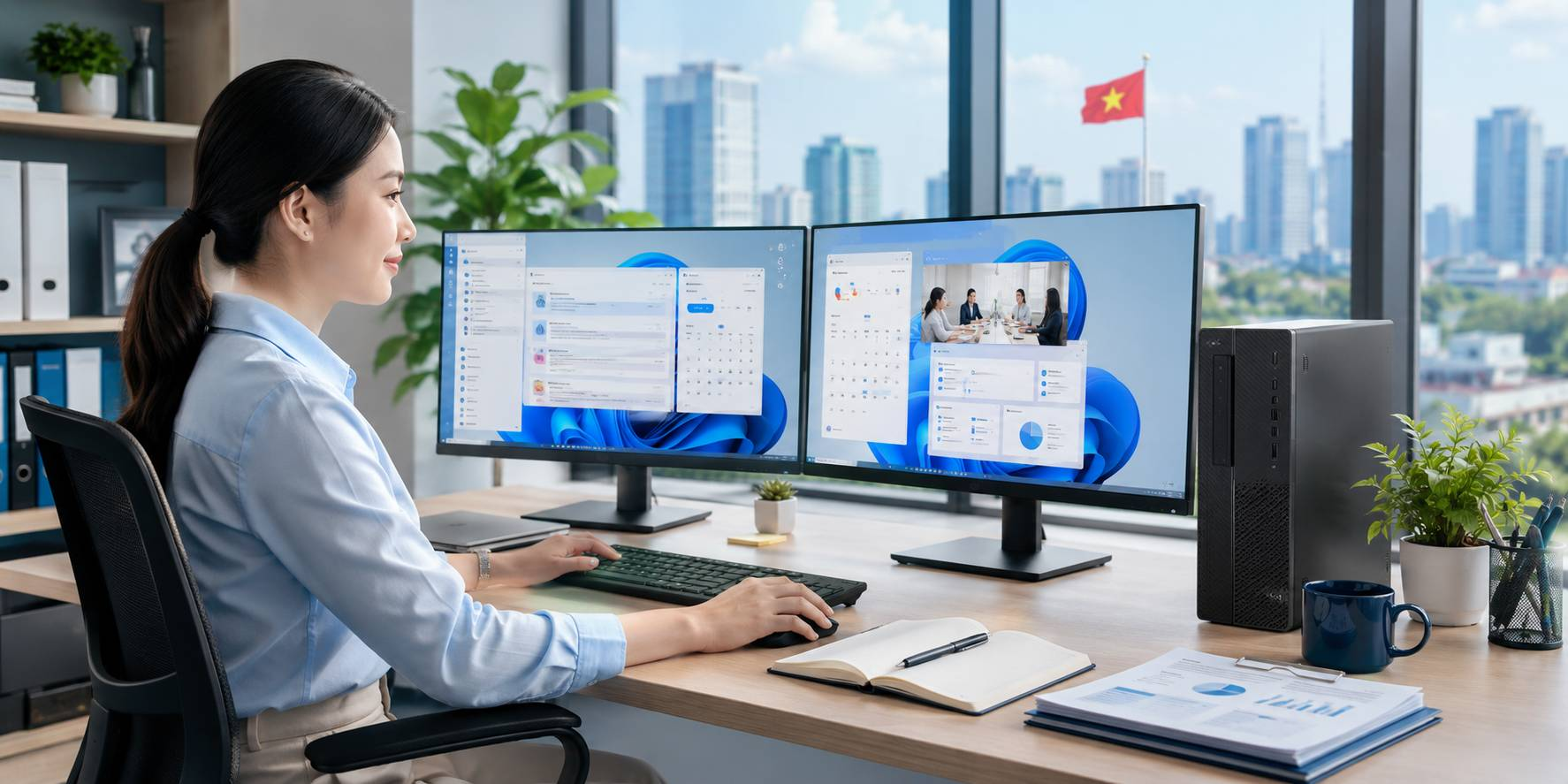 PC Trợ Lý Điều Hành Tích Hợp Windows 11 Pro Bản Quyền