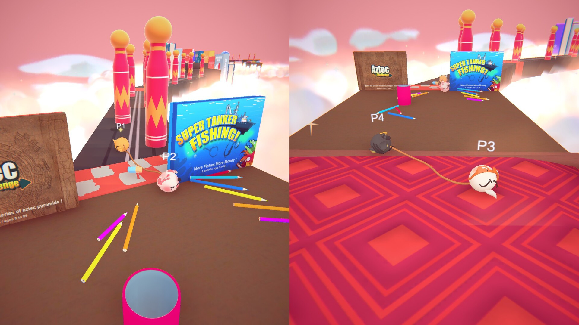Review Twin Balls Journey: Co-op Buộc Dây Thử Khả Năng Phối Hợp