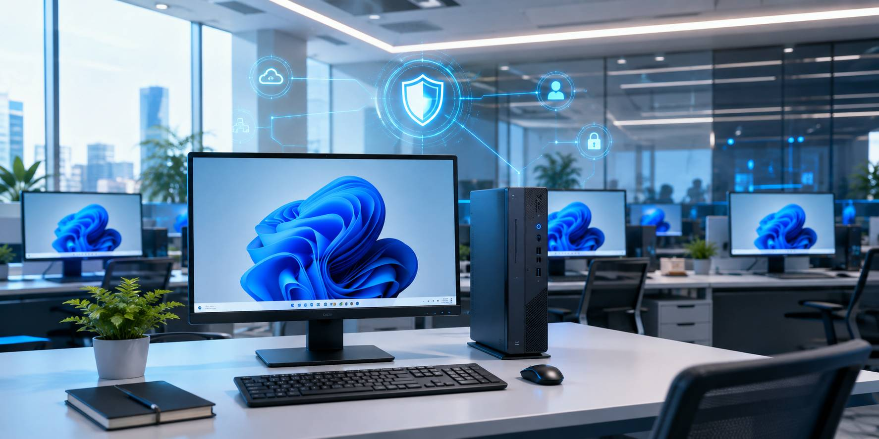 PC Tích Hợp Sẵn Windows 11 Pro Chuẩn Hóa Hạ Tầng Doanh Nghiệp