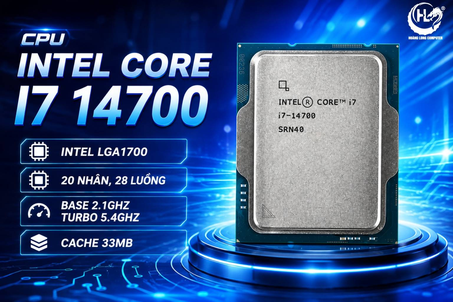 Intel Core i7-14700: CPU Bứt Phá Hiệu Năng - Nâng Tầm Trải Nghiệm 