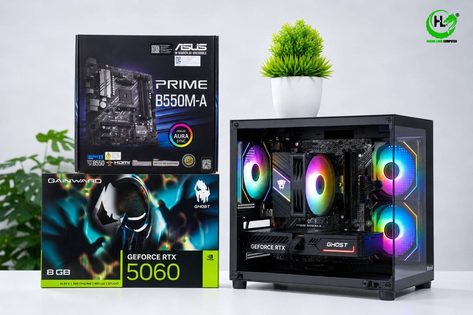 PC Ryzen 5 5500X3D RTX 5060: Cân Game Mượt - Đa Nhiệm Đỉnh 