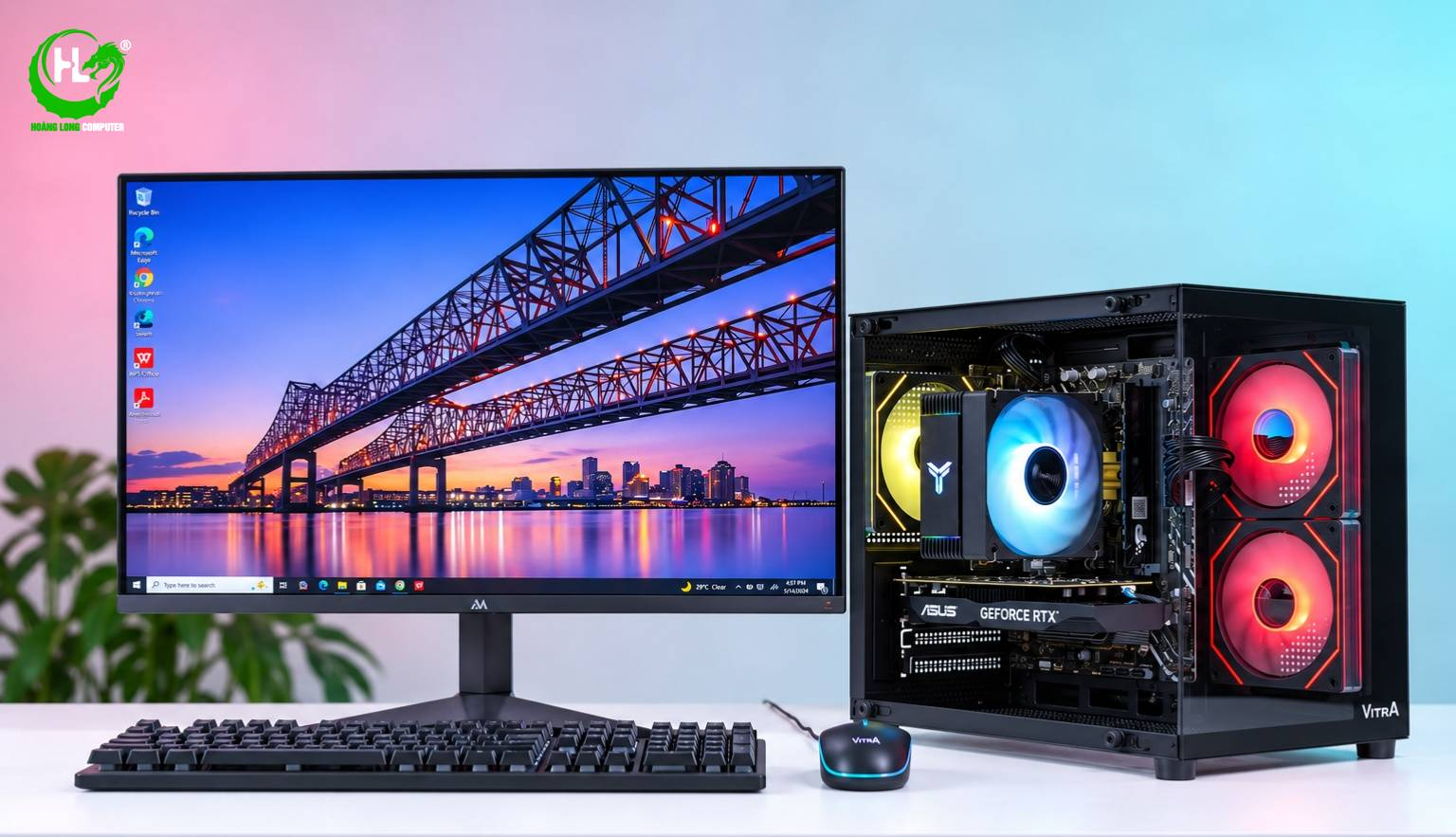Bộ PC Quốc Dân I5 12400F RTX 3050: Cân Game Mượt Mà - Làm Việc Hiệu Quả 