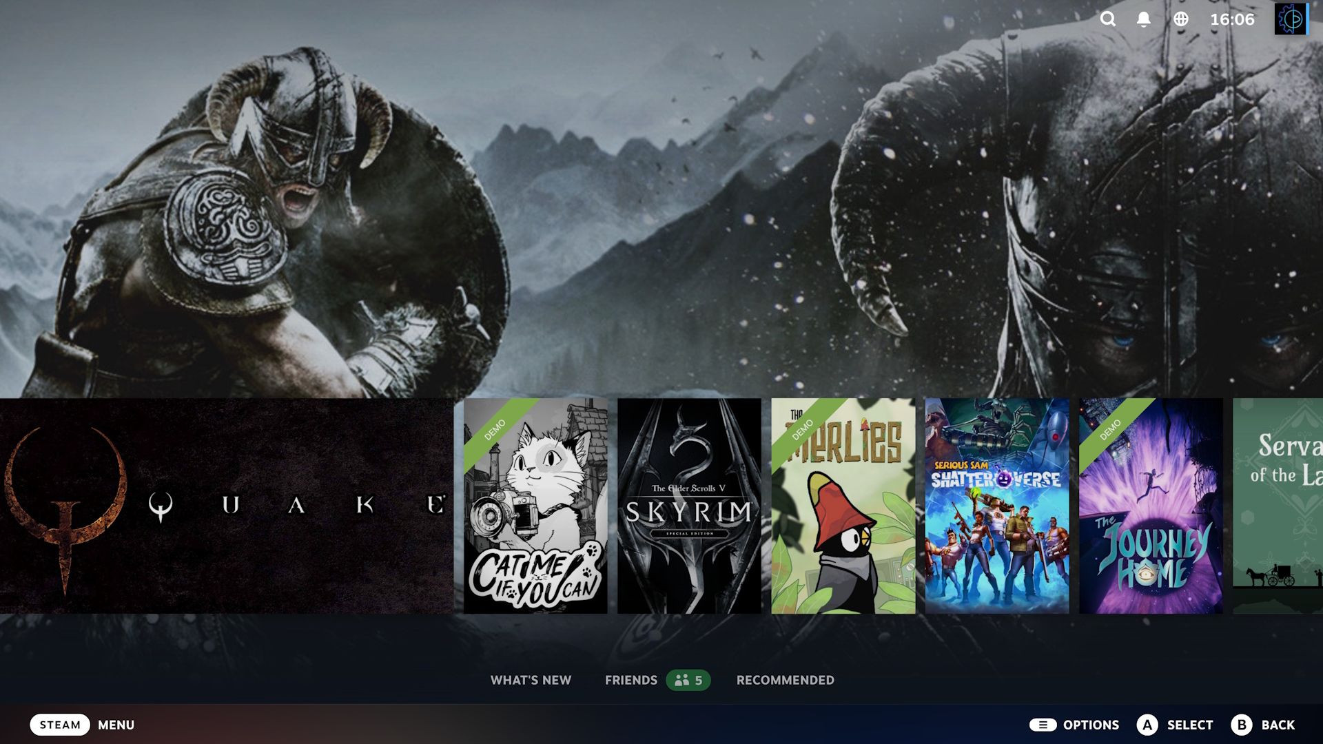 Steam Thử Big Art Mode Và Screensaver Cho Big Picture