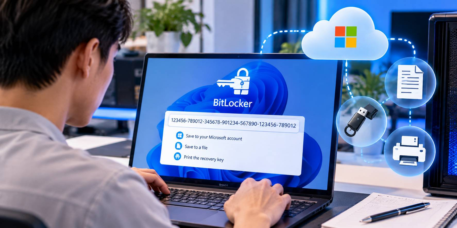Sao Lưu BitLocker Recovery Key Trước Khi PC Gặp Sự Cố