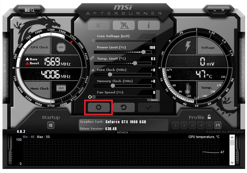 Điều chỉnh tốc độ quạt của card đồ họa bằng phần mềm MSI Afterburner?