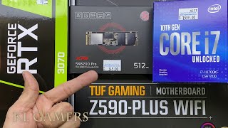 Unbox và đánh giá nhanh TUF Gaming Z590-Plus (WiFi) - Tiếp bước truyền thống của dòng họ Ultimate Force (TUF).