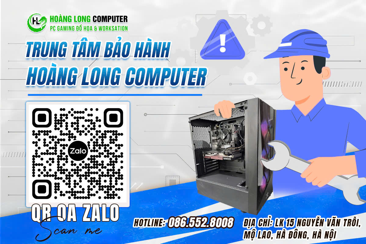  THÔNG BÁO QUAN TRỌNG – CẬP NHẬT OA ZALO TRUNG TÂM BẢO HÀNH HOÀNG LONG COMPUTER 