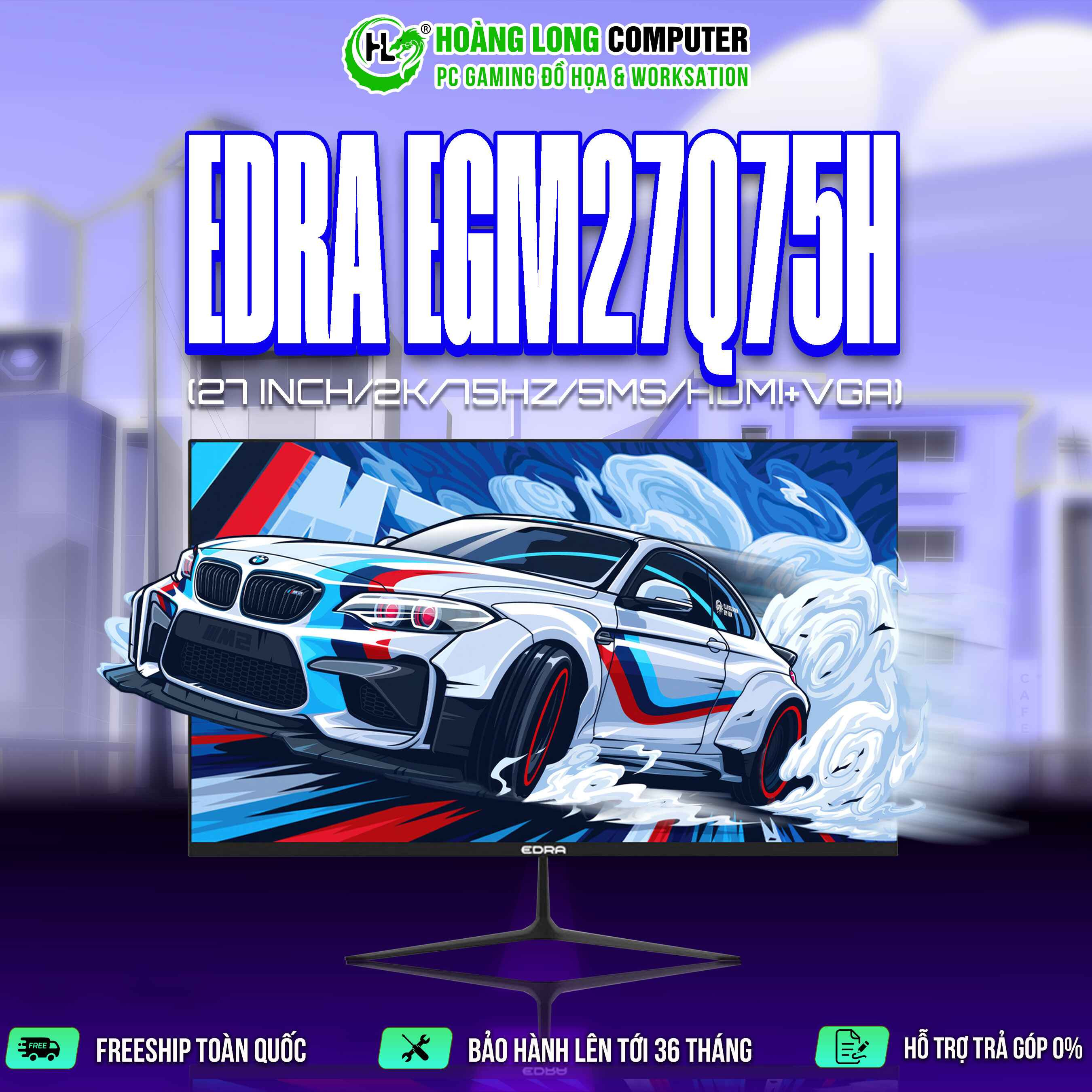 Khám Phá Màn Hình EDRA EGM27Q75H: Sự Lựa Chọn Tối Ưu Cho Công Việc Và Giải Trí Đa Nhiệm