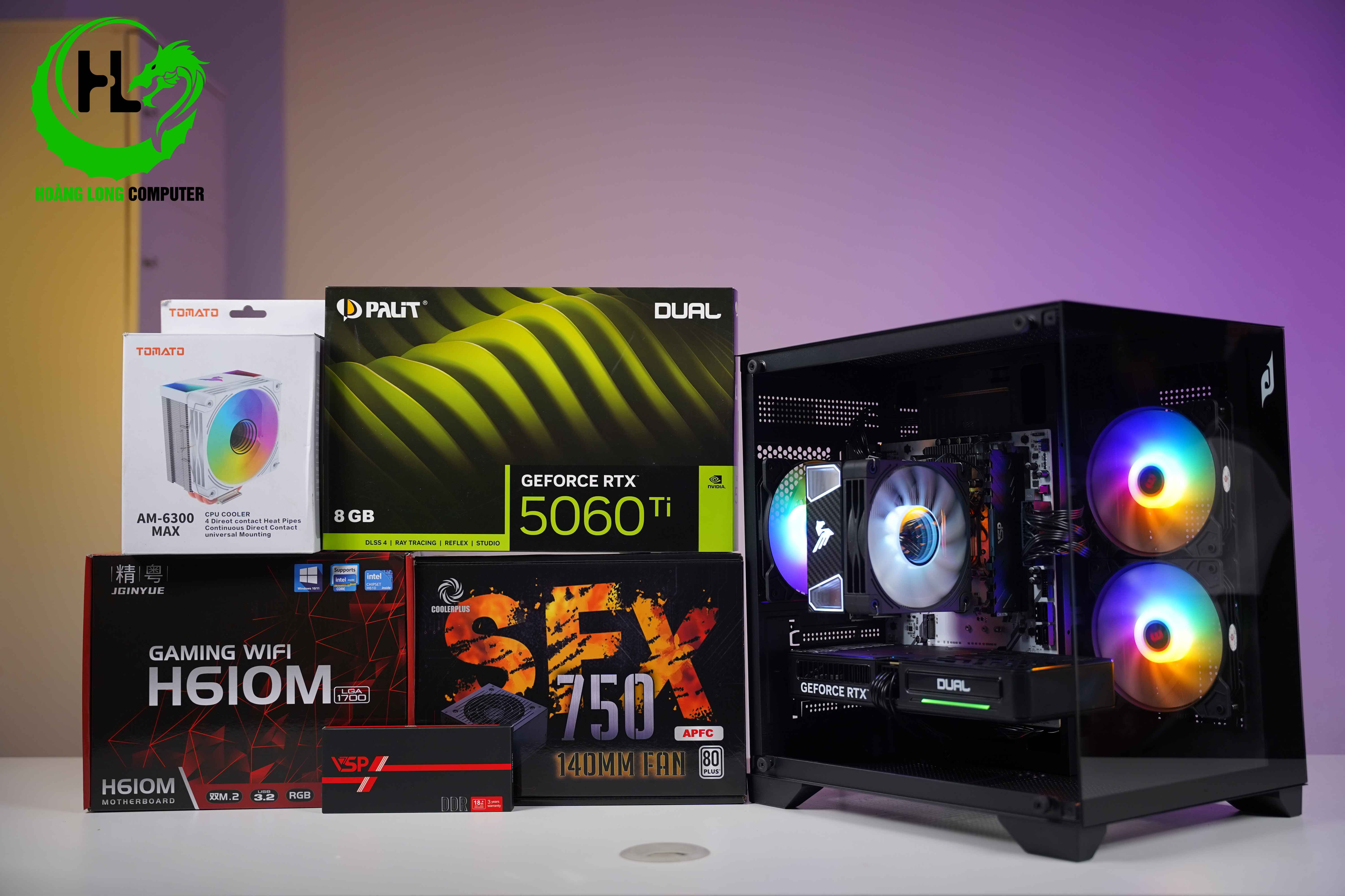 12400F RTX 5060TI 8G: Bộ PC Gaming Tối Ưu Cho Mọi Trải Nghiệm Đỉnh Cao