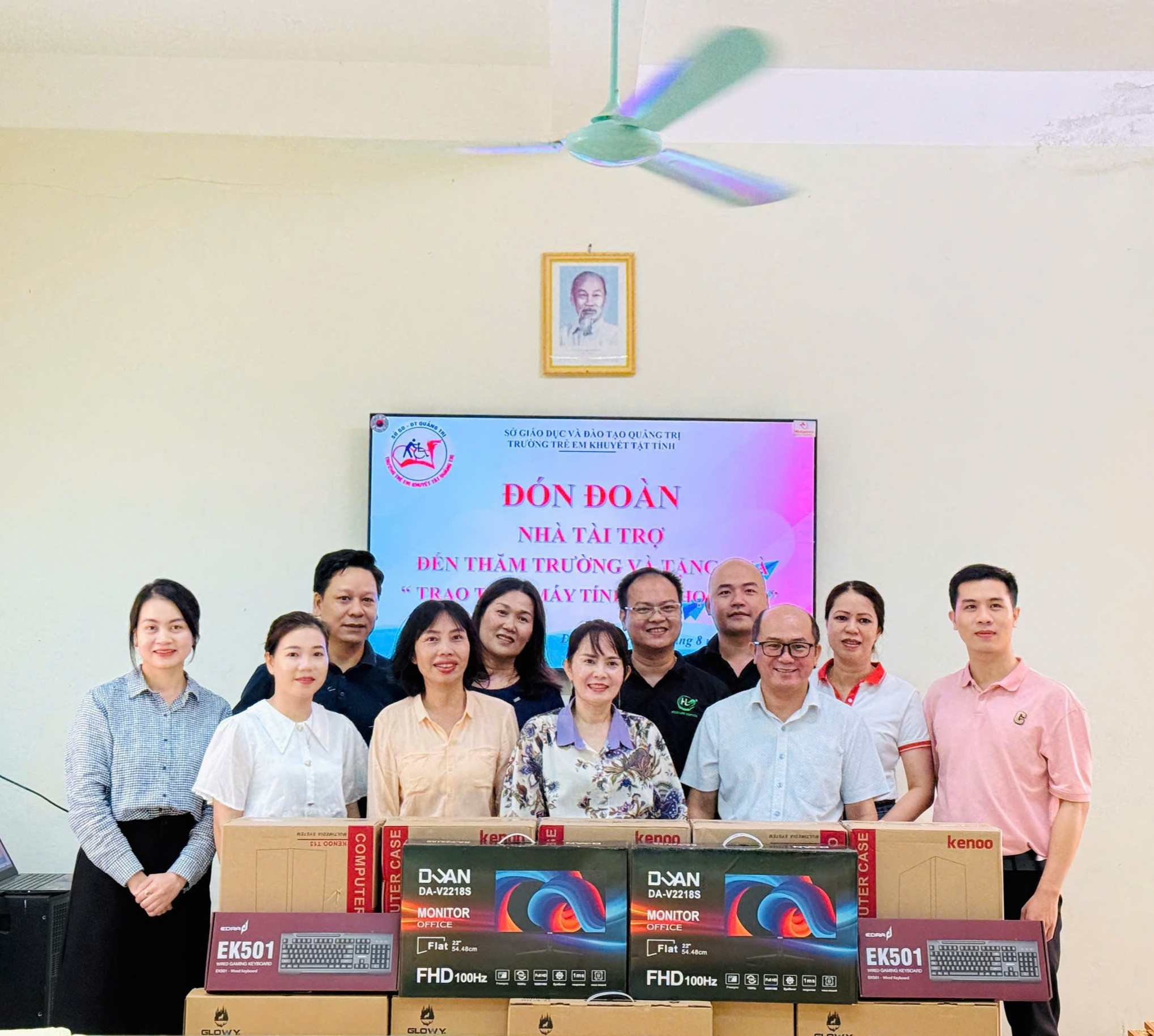 Hành Trình Thiện Nguyện Của Hoàng Long Computer Tại Trường Trẻ Em Khuyết Tật Quảng Trị