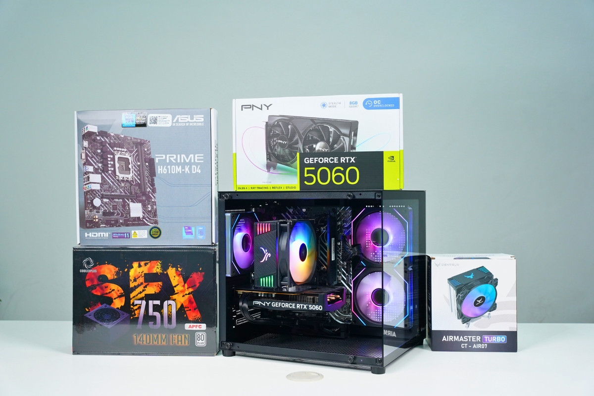 PC I5-13400F RTX 5060: Hiệu Năng Ổn Định – Chiến Game Dài Hơi