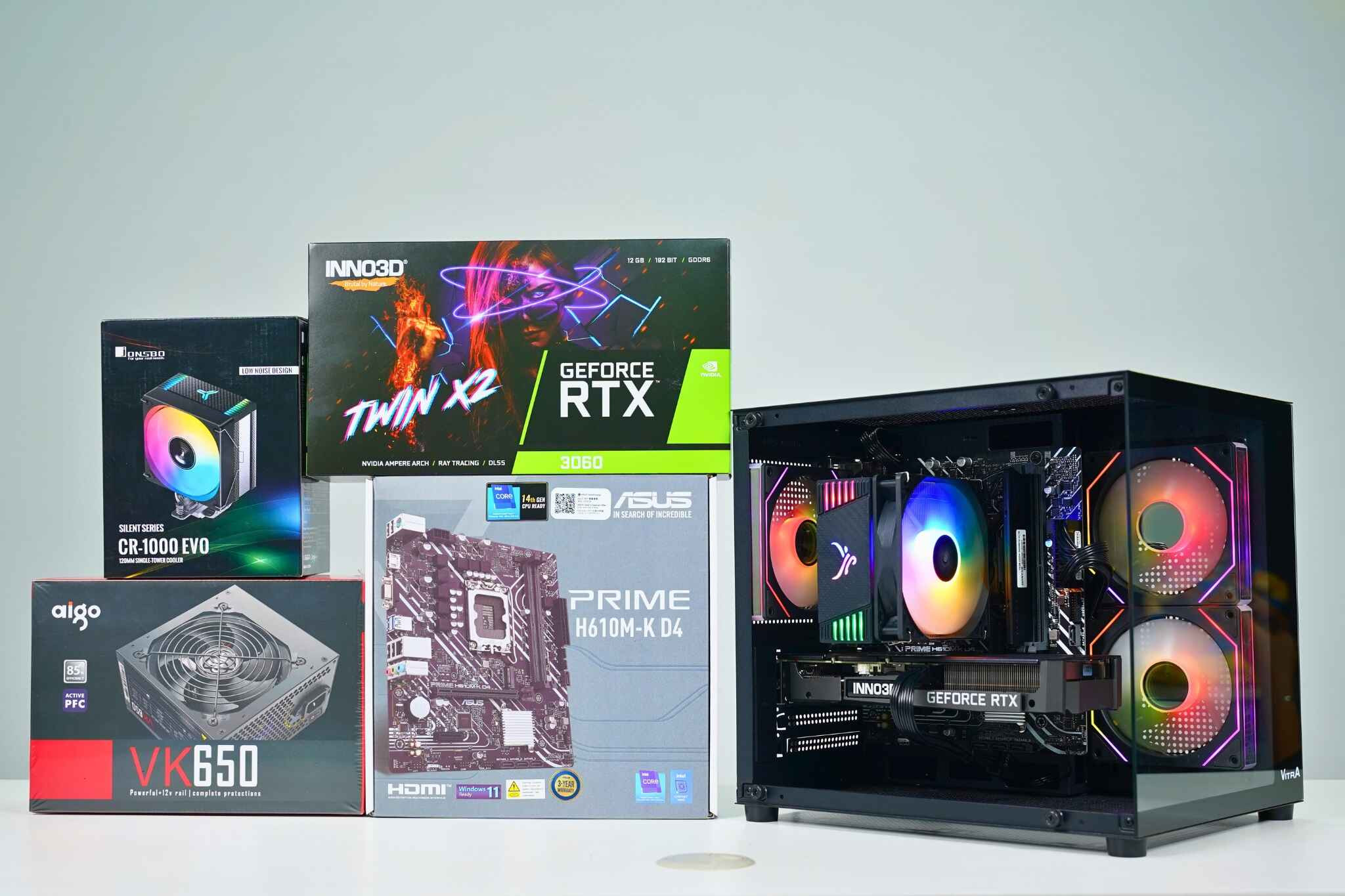 PC 13400F 3060: Chiến Game Cực Đã - Đa Nhiệm Mượt Mà   