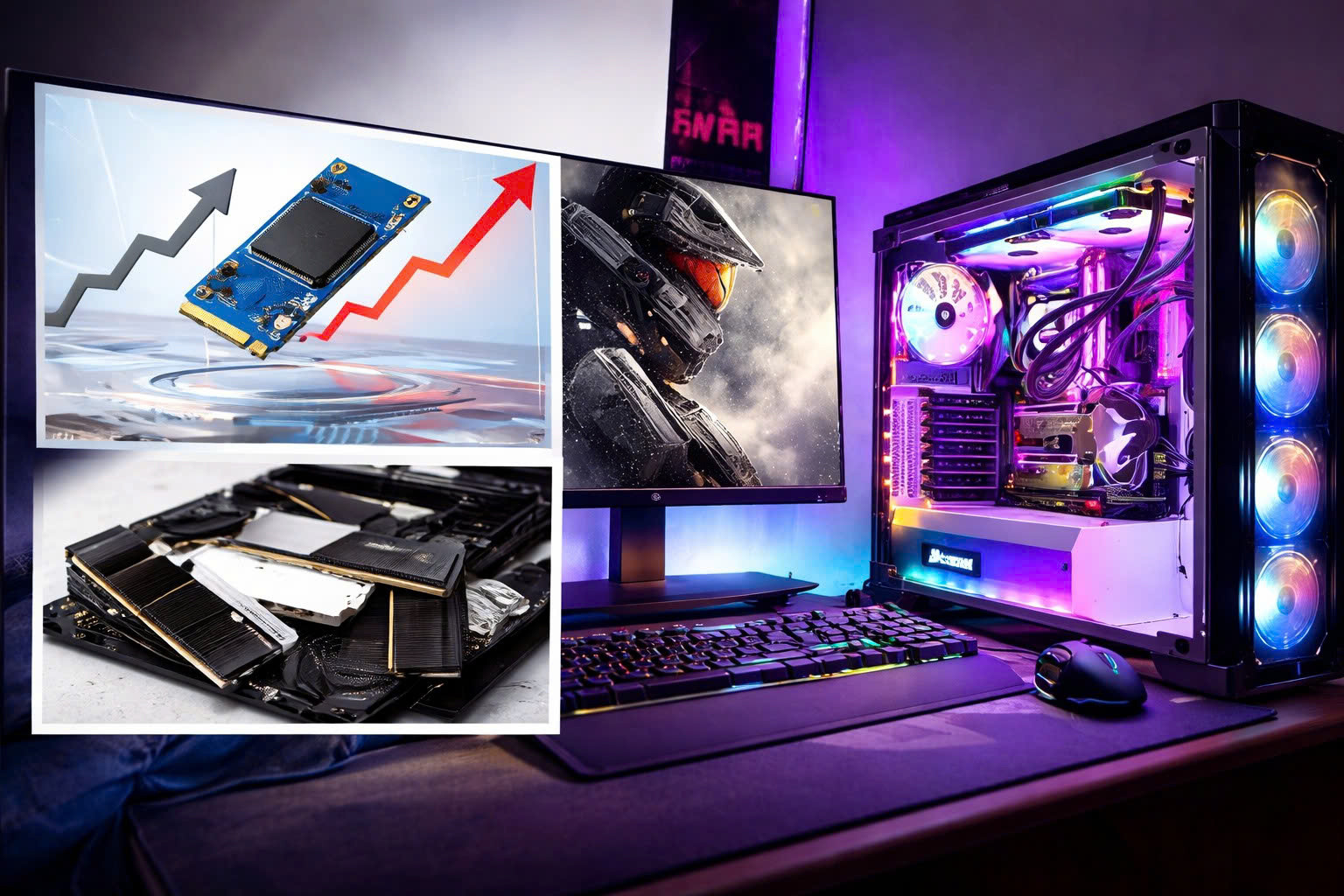 AI Bùng Nổ Linh Kiện Tăng Giá - Build PC Sớm Lời Càng Lớn  