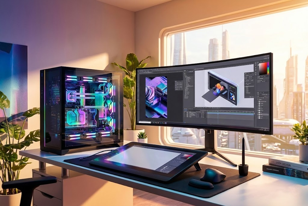 PC Đồ Họa Tối Ưu Hiệu Suất Cho Designer Năm 2026