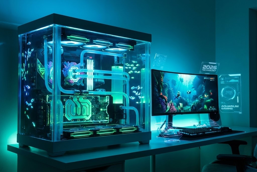 Đánh Giá PC Gaming Thủy Cung Thế Hệ Mới Đỉnh Cao Công Nghệ 2026