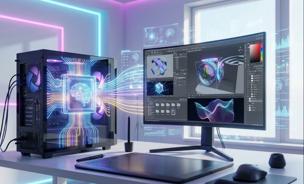 Cách Trí Tuệ Nhân Tạo AI Thay Đổi Hoàn Toàn Hiệu Suất PC Đồ Họa 2026 