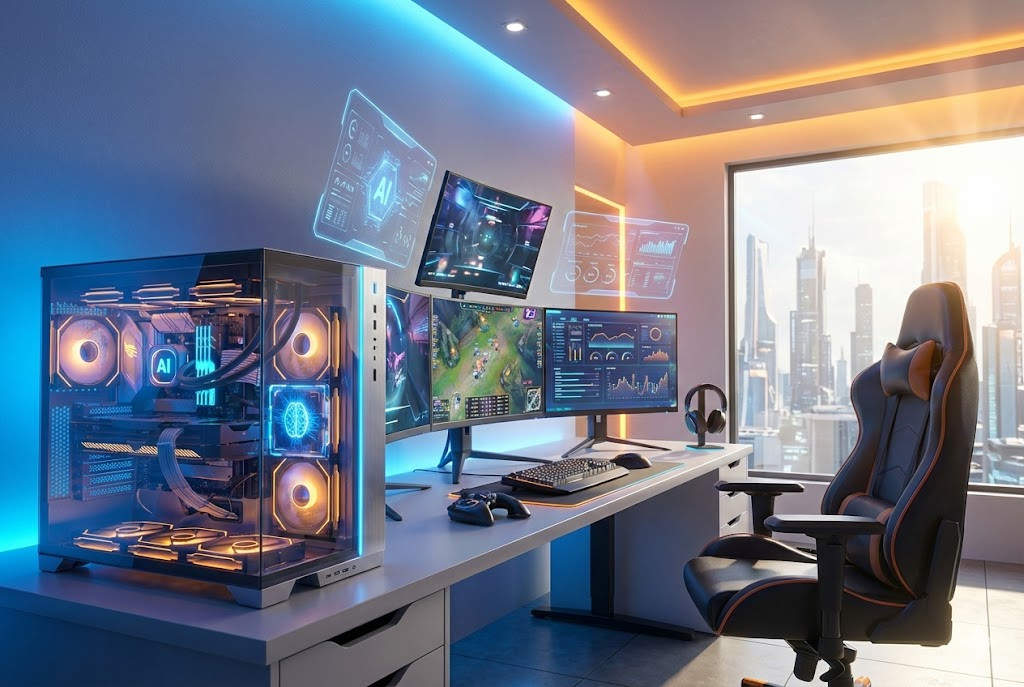 Top Cấu Hình PC Gaming AI 2026 Đỉnh Cao Cho Game Thủ Chuyên Nghiệp