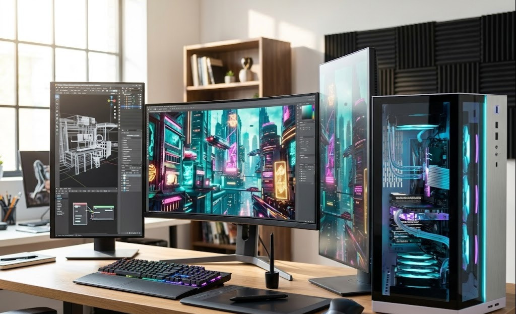 Top PC Workstation Chuyên Đồ Họa Nặng Đáng Mua Nhất 2026 