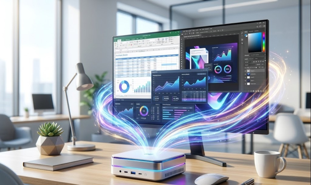 Top Máy Tính Văn Phòng Mini Pro 2026: Nhỏ Gọn Nhưng Sức Mạnh Khủng 