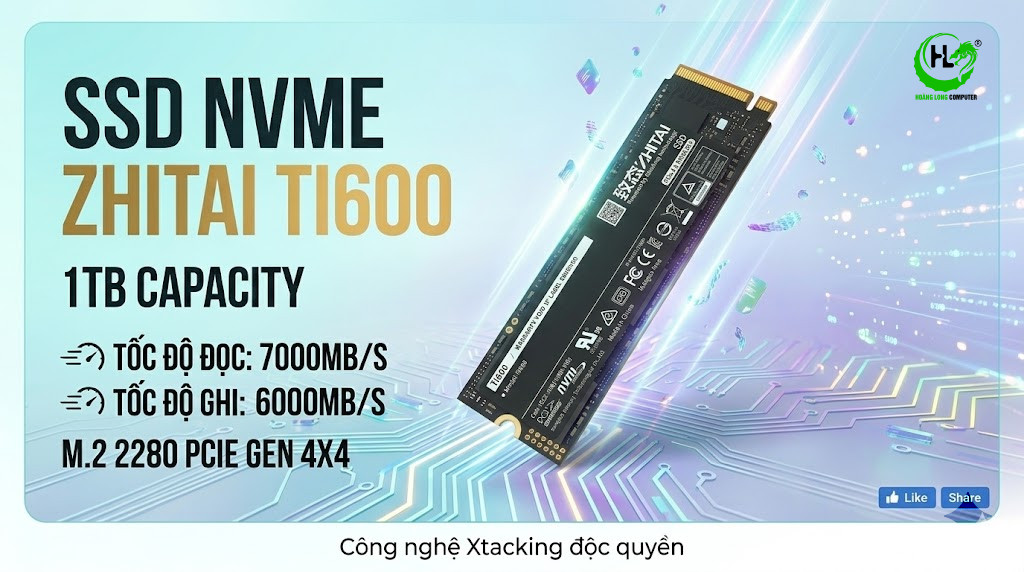 SSD ZHITAI TI600 1TB: Vua Tốc Độ Phân Khúc Tầm Trung?