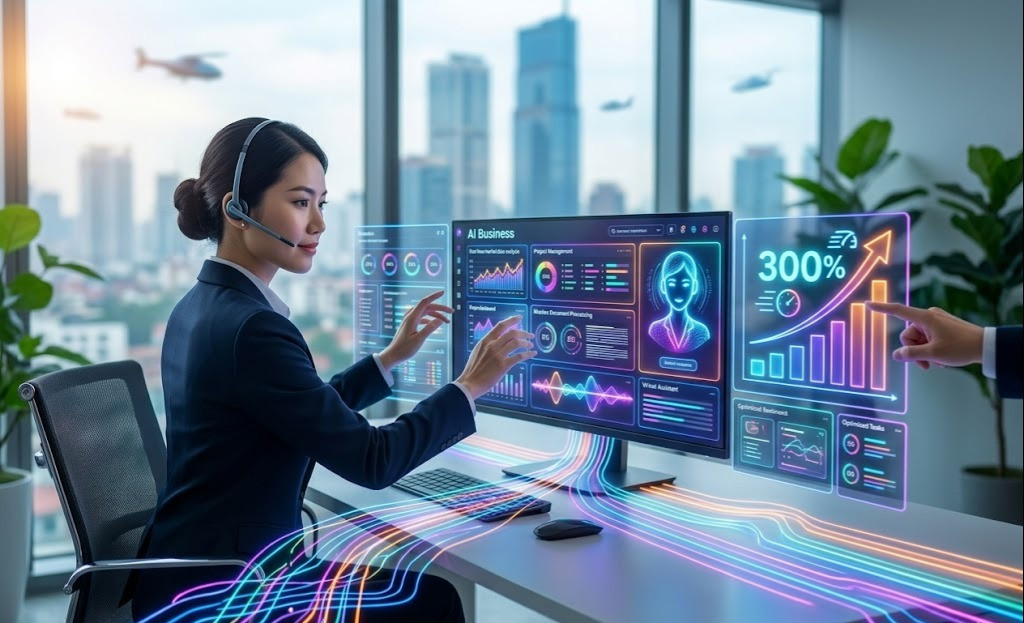 Top PC Văn Phòng AI Business 2026: Tăng 300% Năng Suất Công Việc 