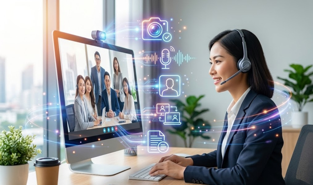 5 Mẹo Tối Ưu Máy Tính Văn Phòng Cho Họp Trực Tuyến Tích Hợp AI