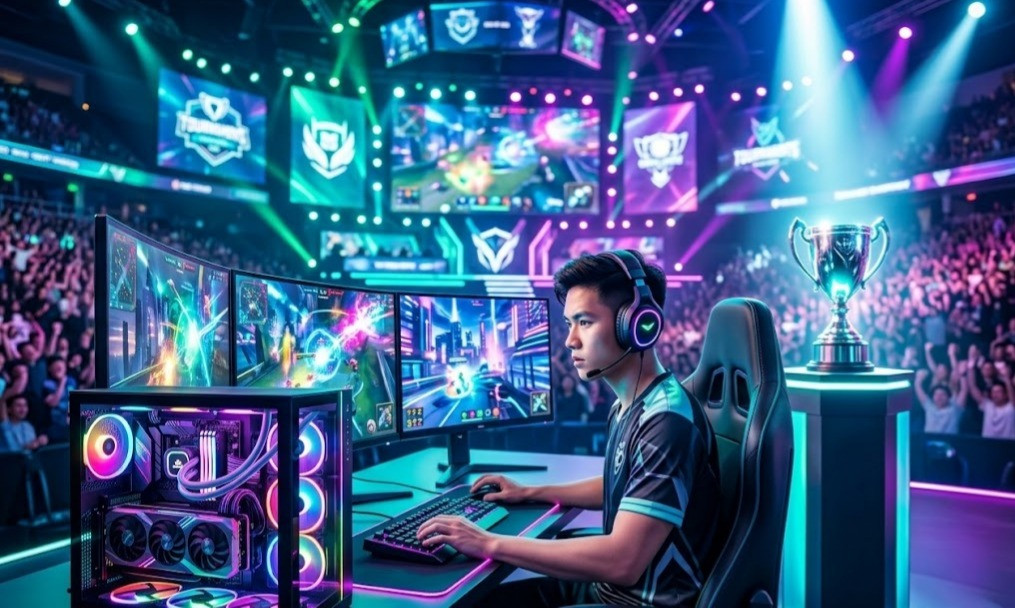 Top PC Gaming Esports Pro 2026: Thống Trị Mọi Giải Đấu Tại Hoàng Long